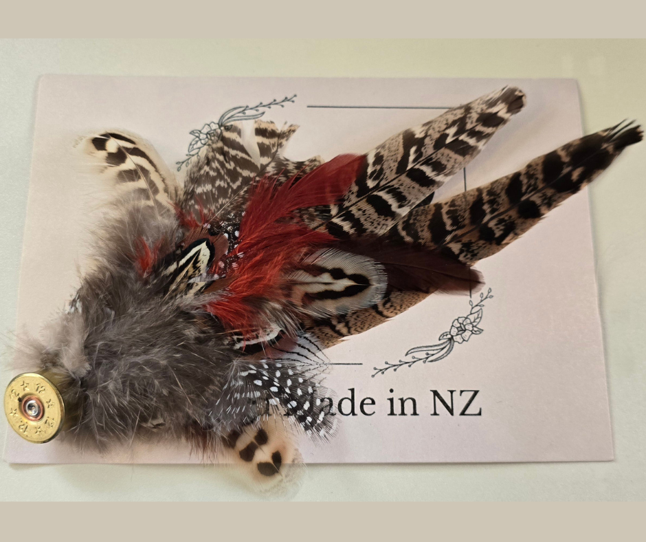 Medium Feather Hat Pin Foxwood Equestrian - Showing Tack and Saddlery