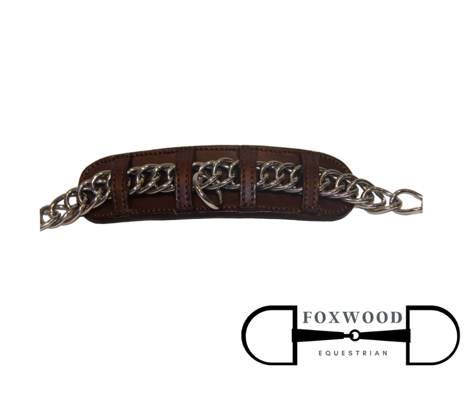 Leather Chain Guard Foxwood Equestrian | Showing Tack and Saddlery Store