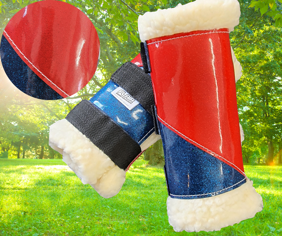 Flair Horse Boots Two Tone Flair