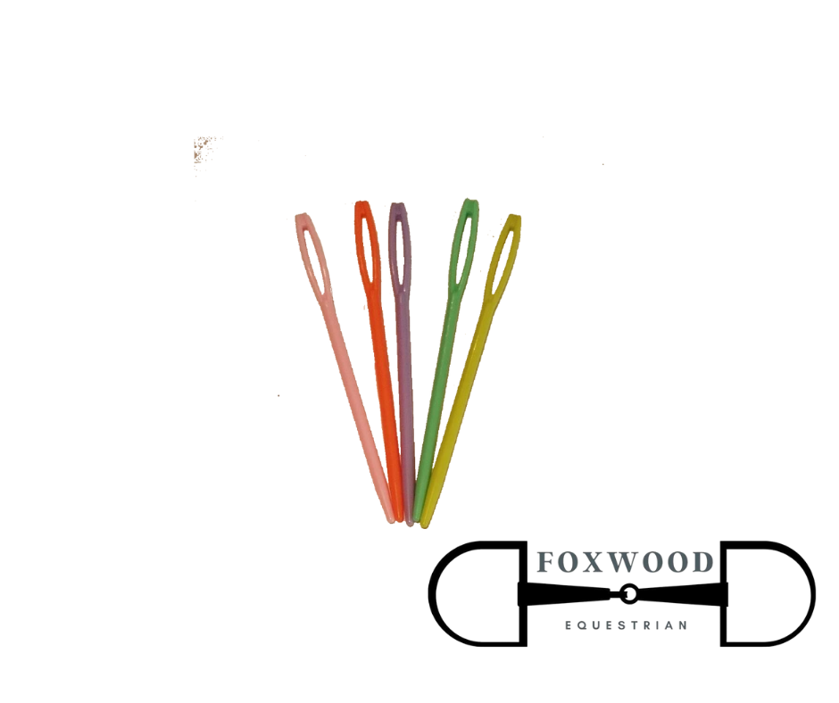 Plastic Plaiting Needles Foxwood Equestrian | Showing Tack and Saddlery Store