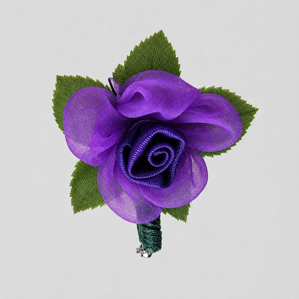 Purple Hunter Flower Foxwood Equestrian - Saddlery Tack and Feed Store