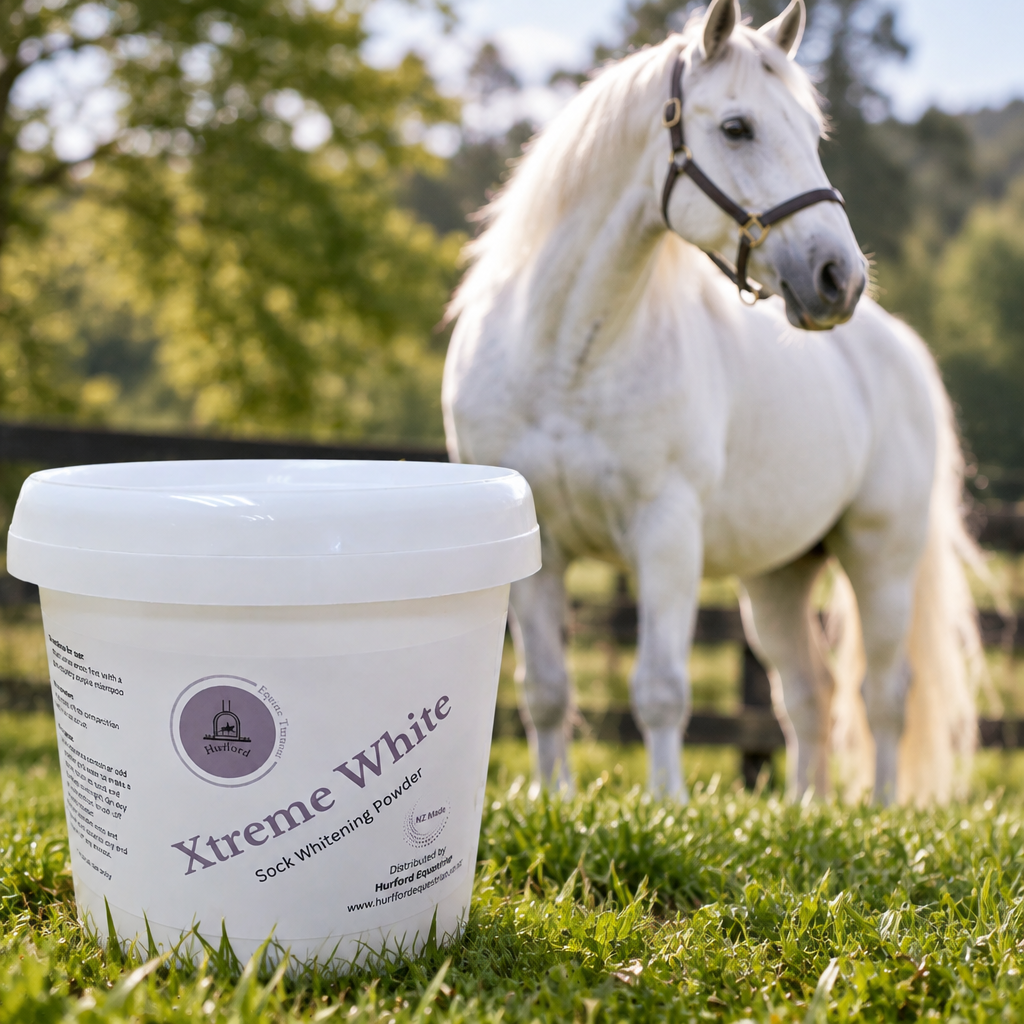 Hurlford Xtreme White Foxwood Equestrian | Showing Tack and Saddlery Store