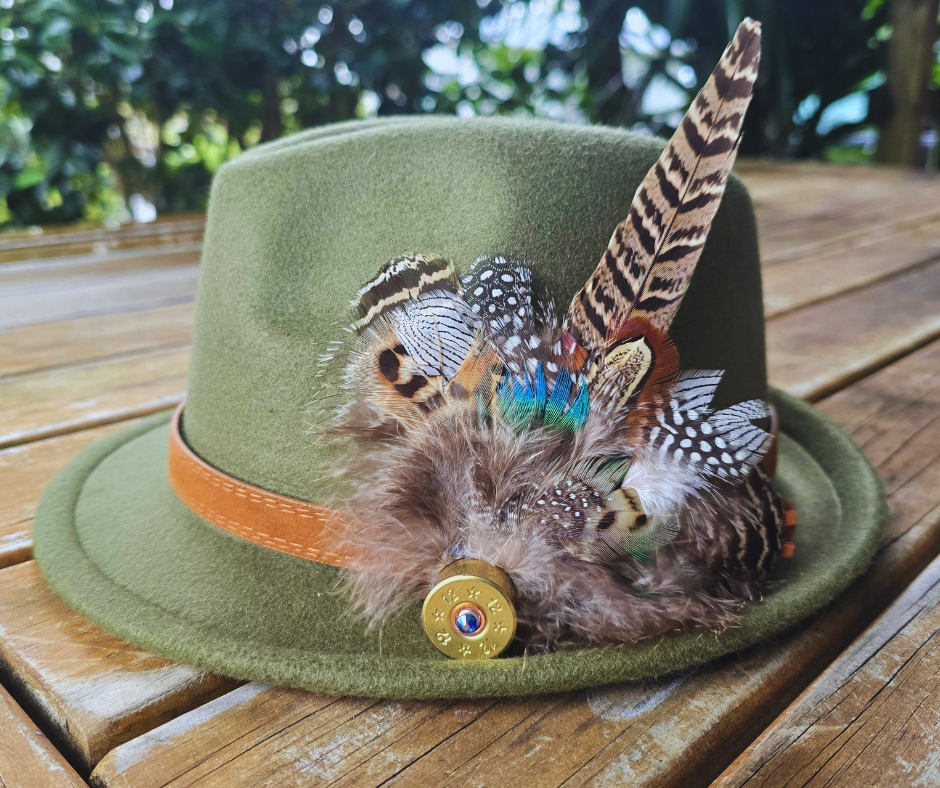 Feather Hat Pin- Medium The Country Estate