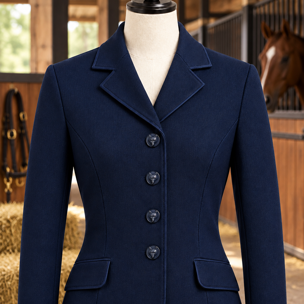 Navy Foxhead Button Sets Hurlford