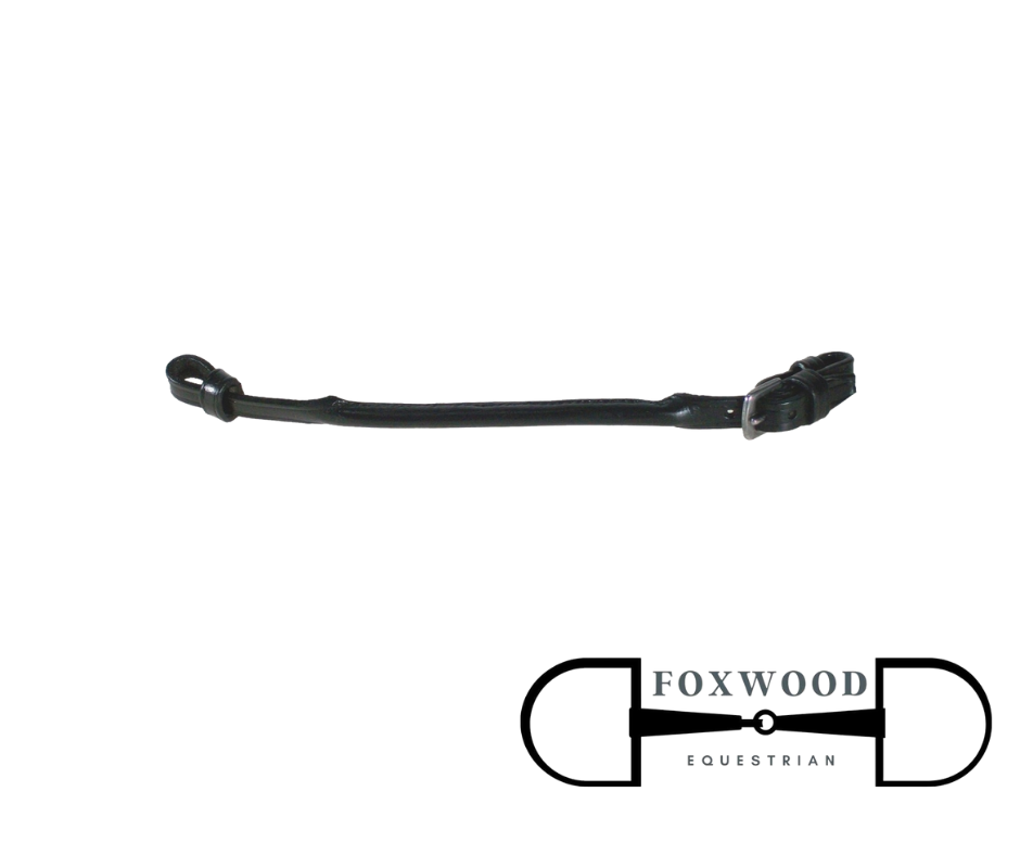 Rolled Lip Strap Fine  Foxwood Equestrian | Showing Tack and Saddlery Store