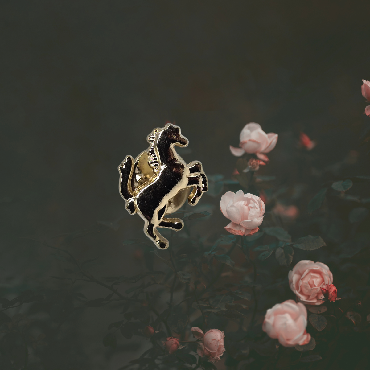Rearing Horse Tie Tack  Foxwood Equestrian | Showing Tack and Saddlery Store
