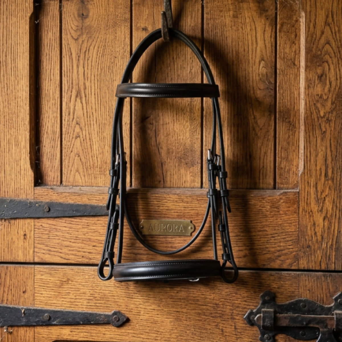 The Stirling Snaffle Bridle| Havana Brown  Foxwood Equestrian | Showing Tack and Saddlery Store