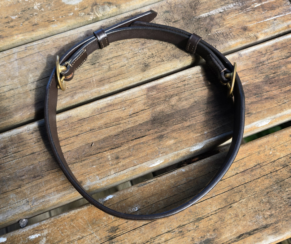 Flat Inhand Noseband Foxwood Equestrian - Showing Tack and Saddlery