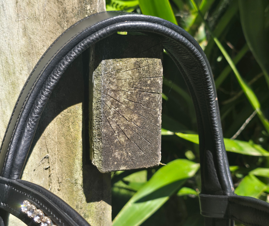 GES Reno Black Double Bridle With Reins