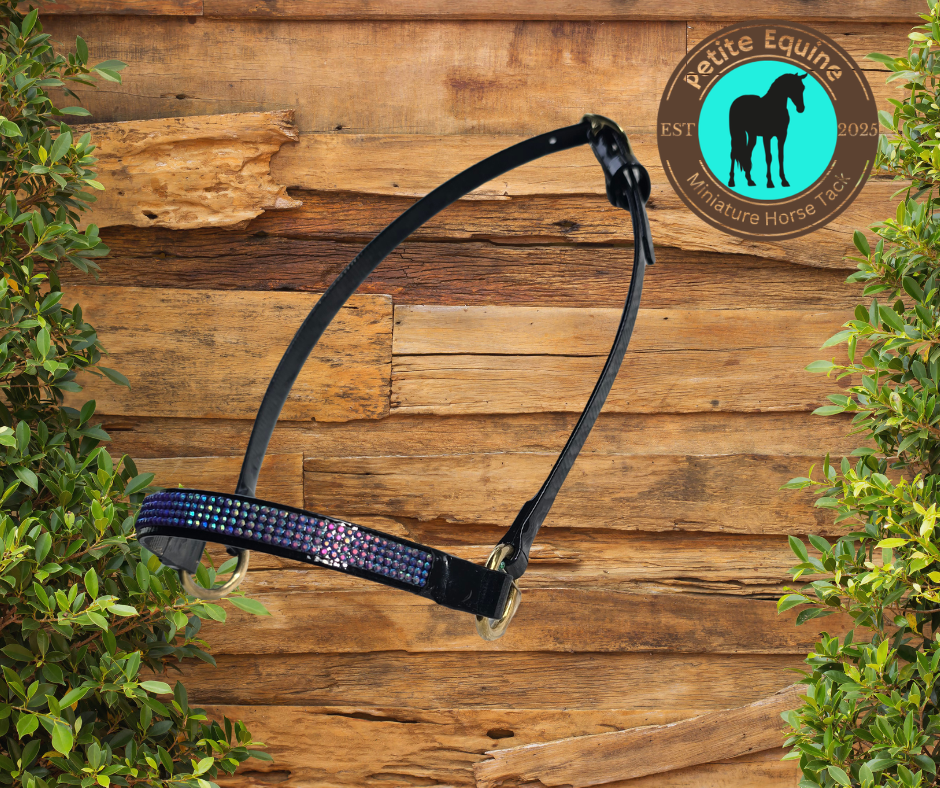 Junior Crown Show Halter Foxwood Equestrian - Showing Tack and Saddlery