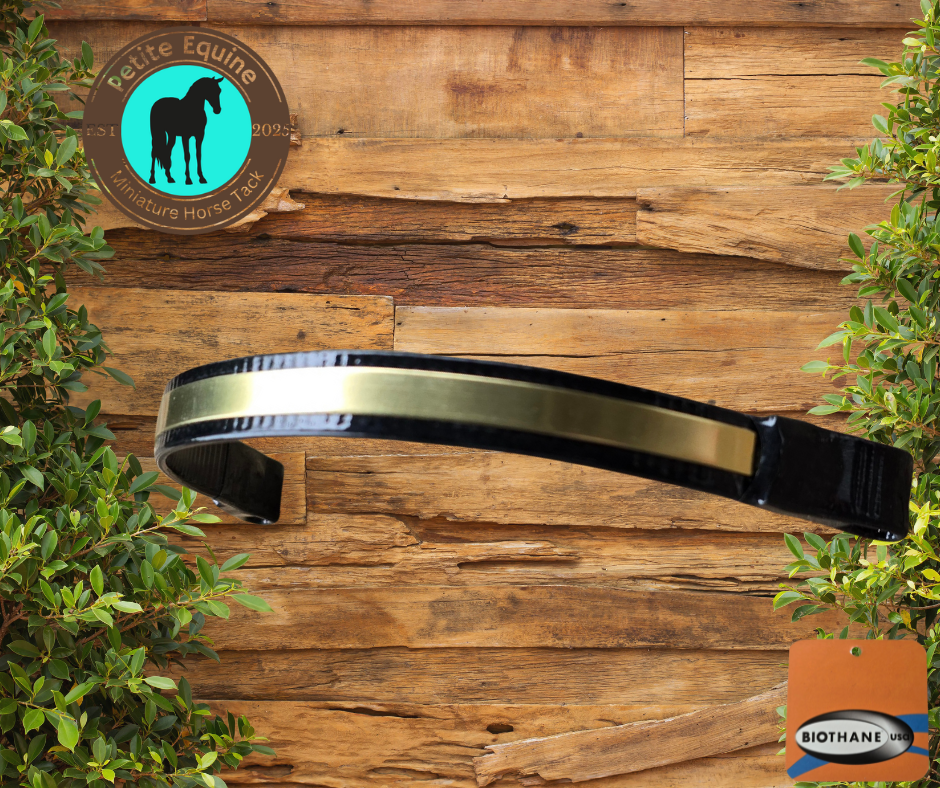 J Hook Brass Noseband Petite Equine