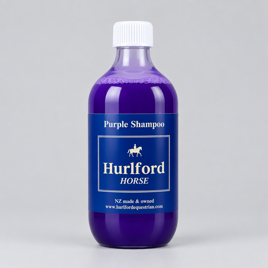 Hurlford Horse Purple Shampoo  Foxwood Equestrian | Showing Tack and Saddlery Store
